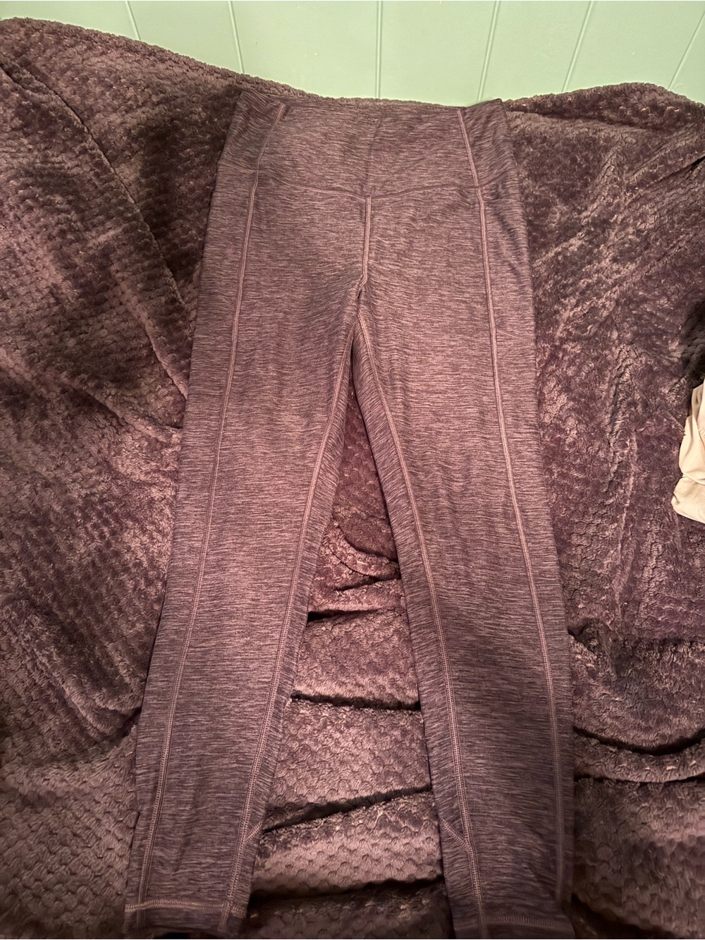 Victoria's Secret Plum Heather Girls' Active Leggings